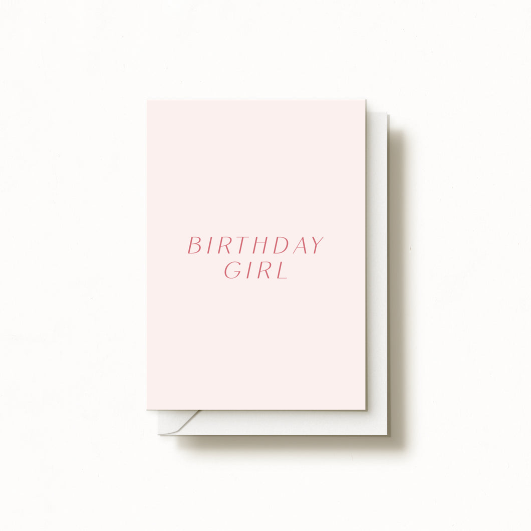 Birthday Girl Premium Birthday Card